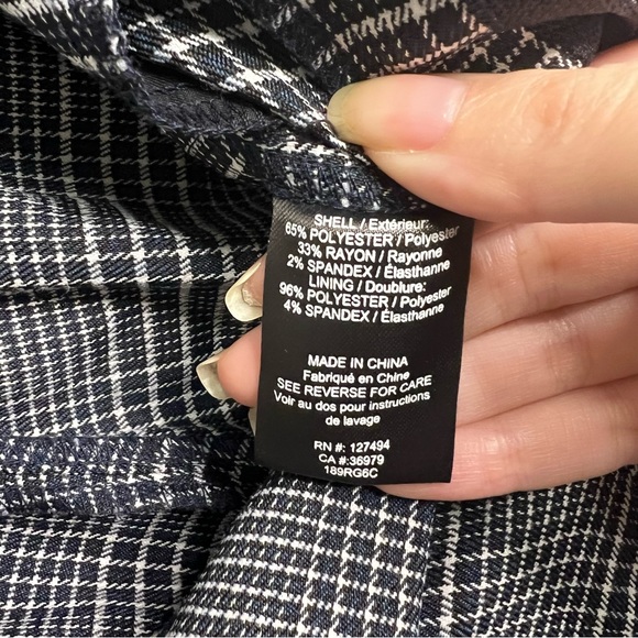 Revolve Heartloom High Rise Plaid Wide Leg Pants - Picture 7 of 8